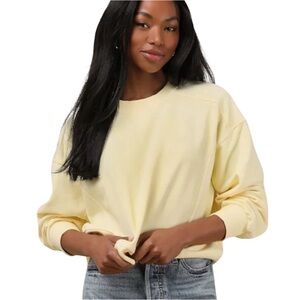 Pacific & Co. Butter Yellow Women's Sweatshirt